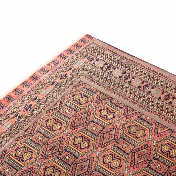 فرش دستبافت سه متری مدل ترکمن کد 401864