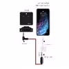 میکروفن بی سیم مدل دو کانال wireless microphone SK750 بسته 3 عددی