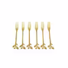 سرویس قاشق چنگال 12 پارچه مدل برگ 24K