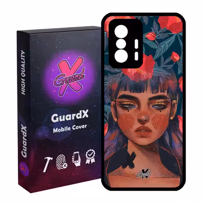 کاور گارد ایکس طرح Girl مدل Glass10334 مناسب برای گوشی موبایل شیائومی 11T Pro / 11T