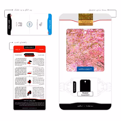 برچسب پوششی ماهوت مدل Spring Season مناسب برای گوشی موبایل هوآوی Ascend G610