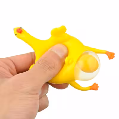 جاکلیدی دنیای سرگرمی های کمیاب مدل مرغهای تخم گذار مجموعه 2 عددی