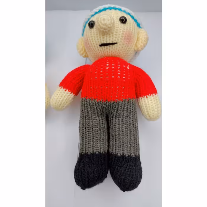 عروسک بافتنی مدل A21 مجموعه دو عددی