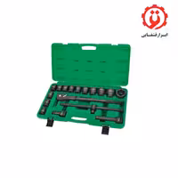 جعبه بکس فشار قوی 17 پارچه 3/4 اینچ تاپ تول مدل GDAI1701