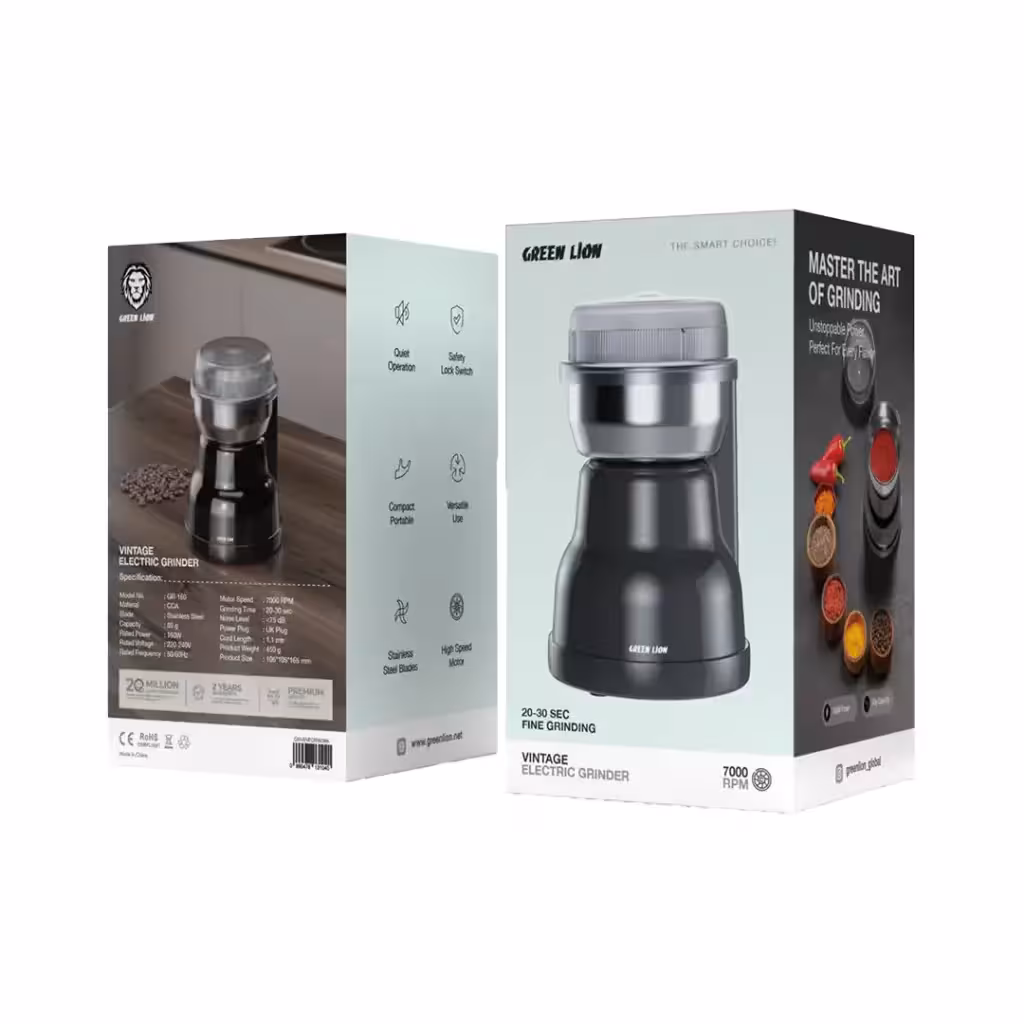 آسیاب برقی وینتیج گرین Green lion Vintage Electric Grinder