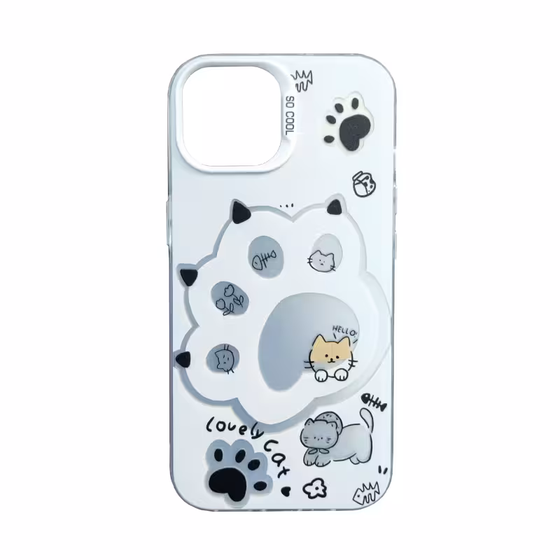 کاور گوشی اپل iPhone 15 مدل So Cool طرح پنجه گربه