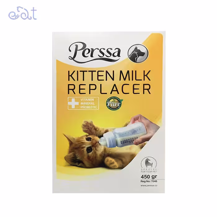 شیرخشک گربه پرسا مدل Perssa Cat Milk Replacer وزن 450 گرم