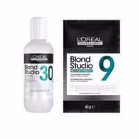پودر دکلره   اکسیدان لورآل پروفشنال مدل  Blond studio  مخصوص مصرف خانگی