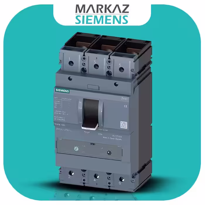 3VA1450-4EF32-0AA0 کلید اتوماتیک کامپکت زیمنس 500 آمپر (MCCB)