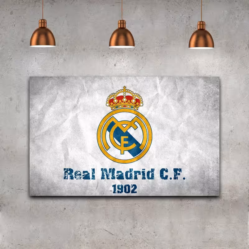 تابلو شاسی طرح رئال مادرید کد 53337