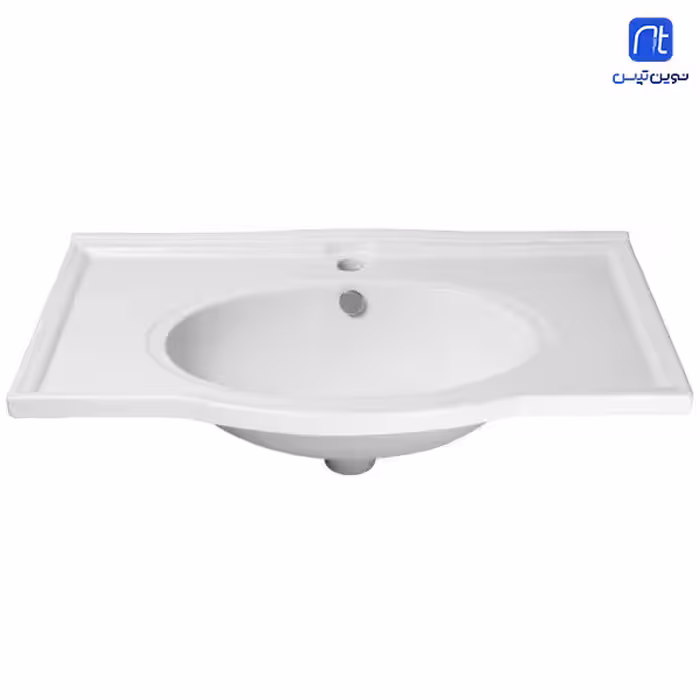 روشویی روکابینتی مروارید مدل النا 80 همراه با زیر آب