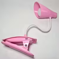 چراغ مطالعه مدل eye protection رنگ صورتی گیره دار
