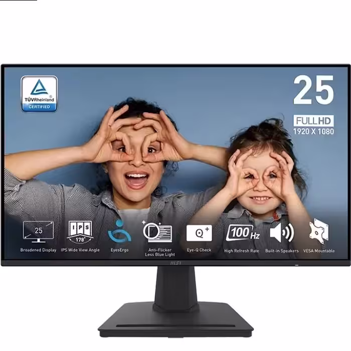 نمایشگر کامپیوتر و گیمینگ 24.5 اینچ MSI مدل PRO MP252