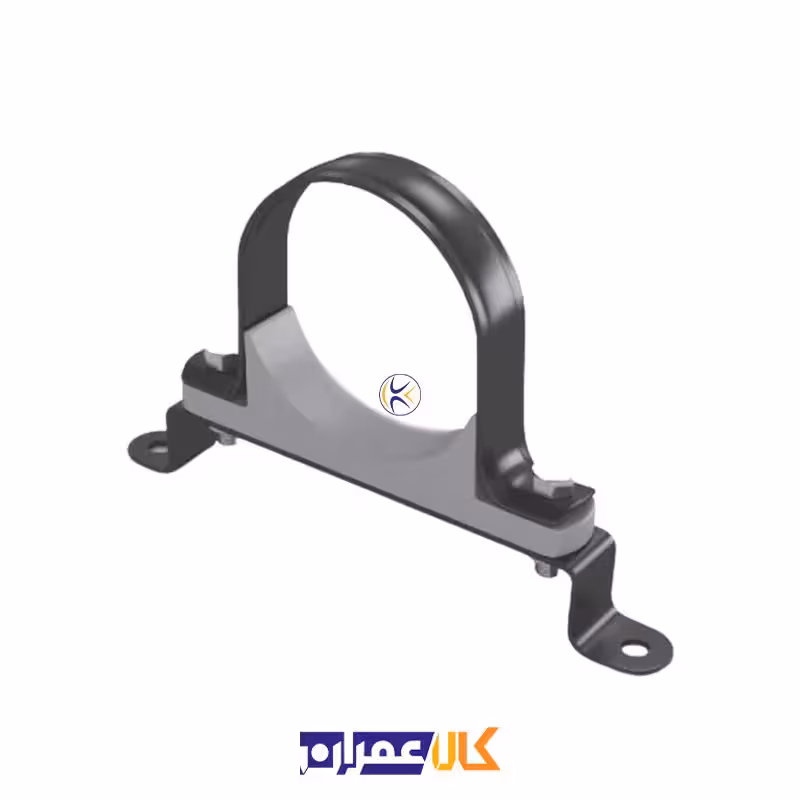 بست دو پایه دیواری 2 اینچ