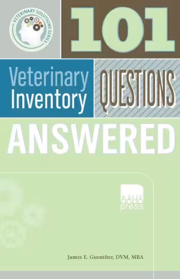 خرید و دانلود نسخه کامل کتاب 101 Veterinary Inventory Questions Answered
