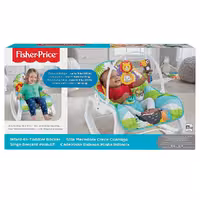 راکر Green Jungle نوزادی 2 کاره Fisher Price