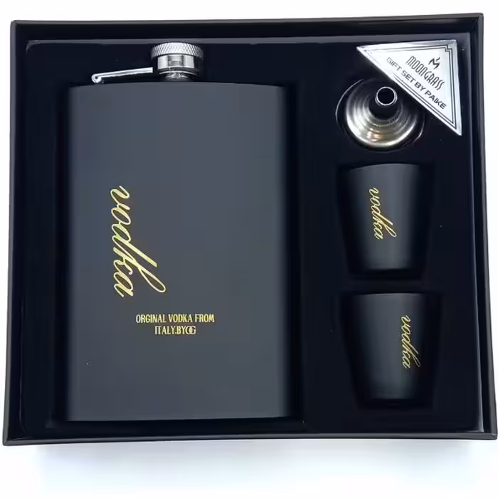 هیپفلاسک (قمقمه جیبی) 2شات مدل vodka کد a520420