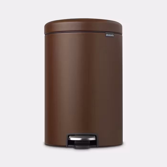 سطل زباله 20 لیتر قهوه ای برابانتیا | Brabantia NEWICON PEDAL BIN