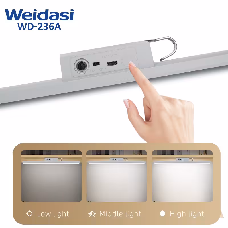 مهتابی ال ای دی شارژی ویداسی مدل WD236A