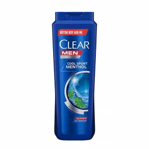 شامپو مو کلیر Cool sport menthol حجم 600 میلی لیتر