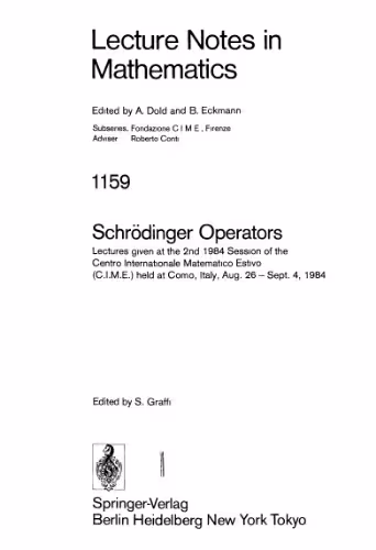 خرید و دانلود نسخه کامل کتاب Schroedinger Operators