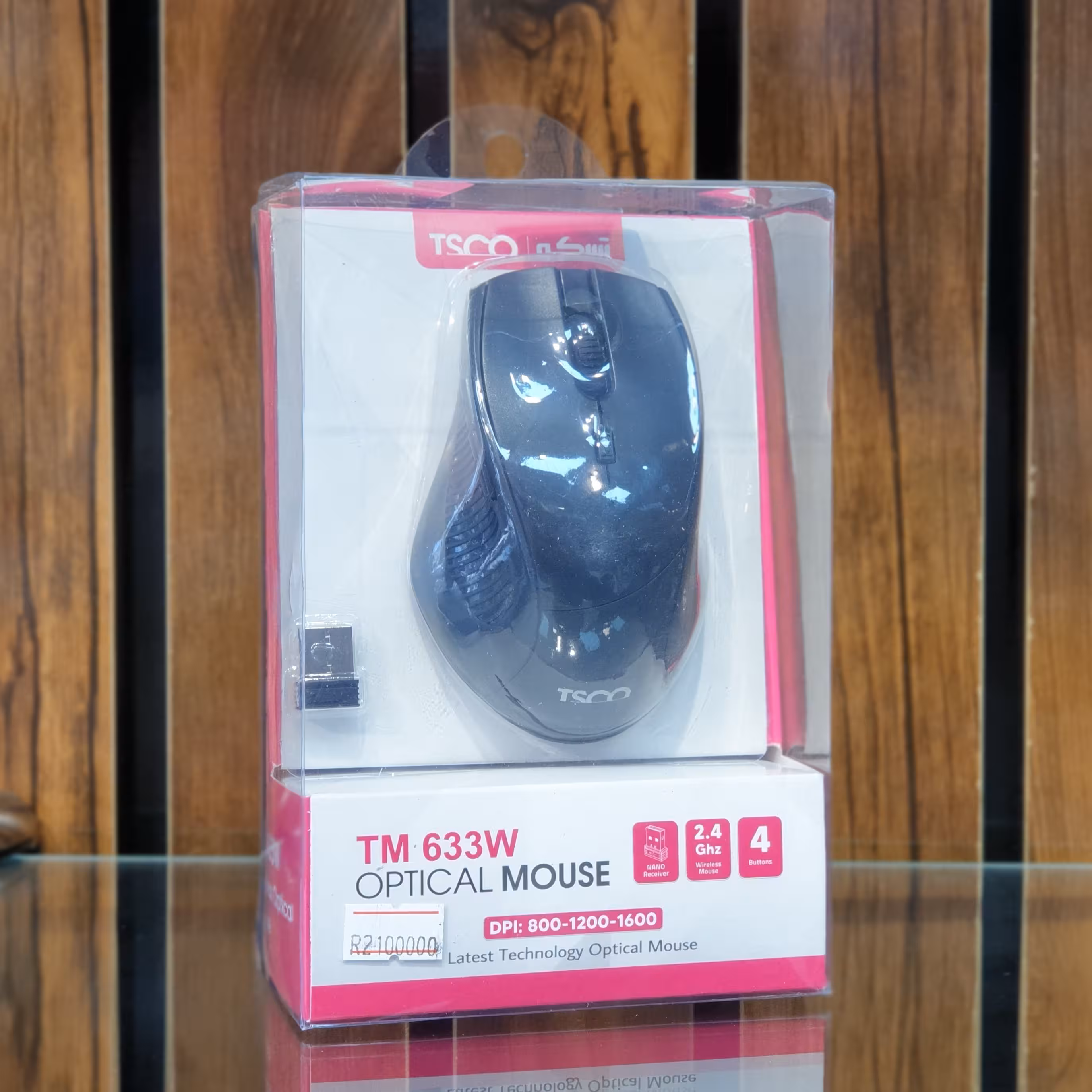 موس وایرلس بی سیم  تسکو مدل tsco tm 633w 