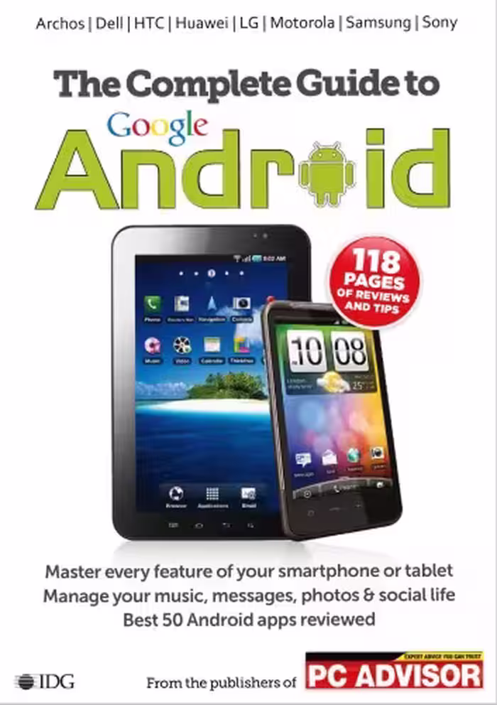 خرید و دانلود نسخه کامل کتاب The Complete Guide to Google Android 2010