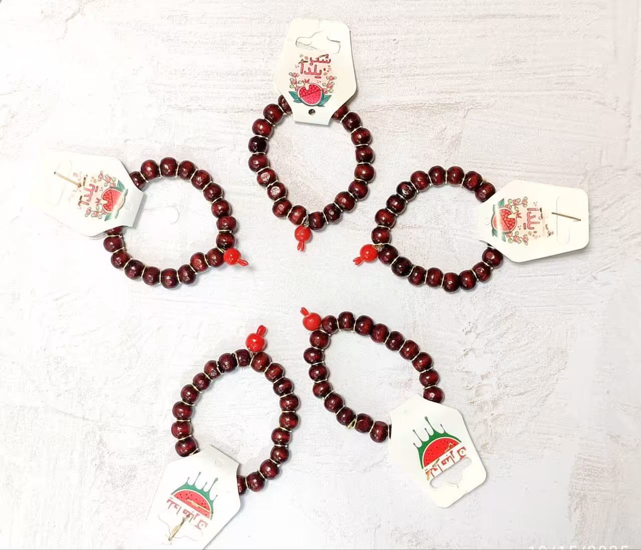 دستبند یلدایی مهره خارجی