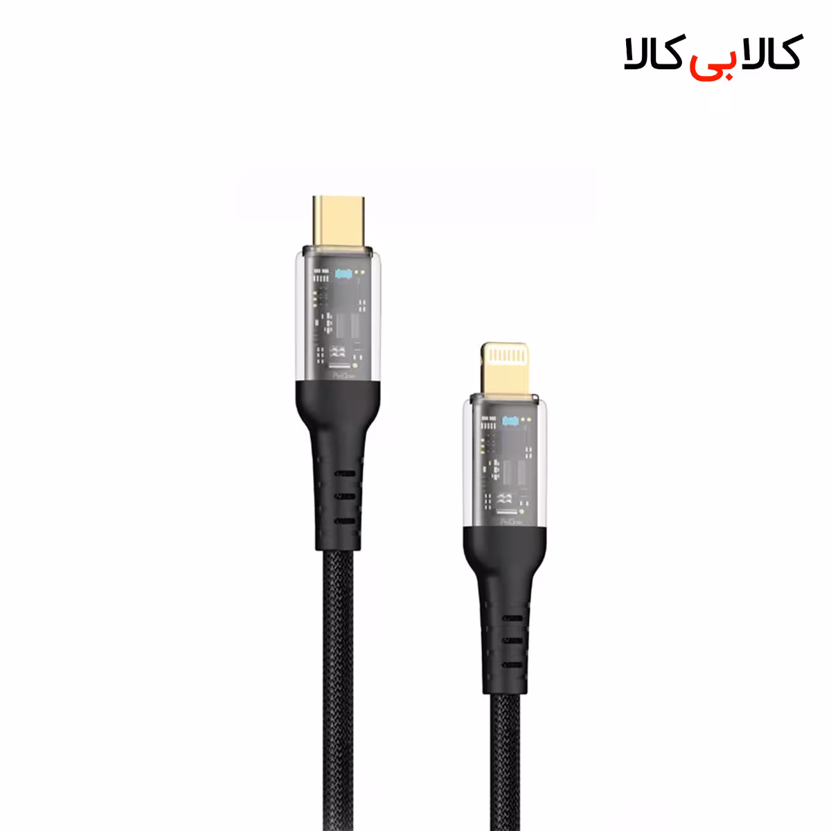 کابل تبدیل USB-C به لایتنینگ پرووان مدل PCC114 20W طول 1 متر