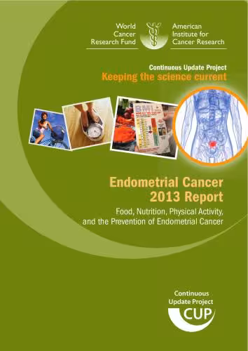 خرید و دانلود نسخه کامل کتاب Endometrial Cancer 2013 Report