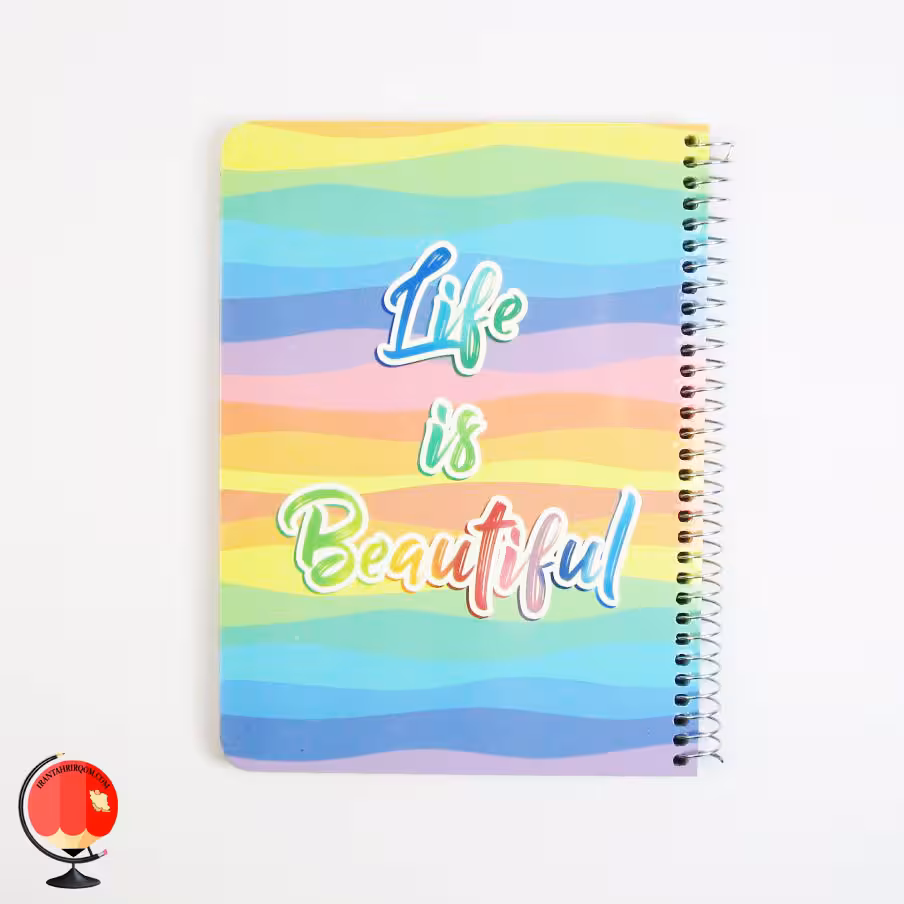 دفتر پلنر روزانه سیمی طرح رنگی برند سویل