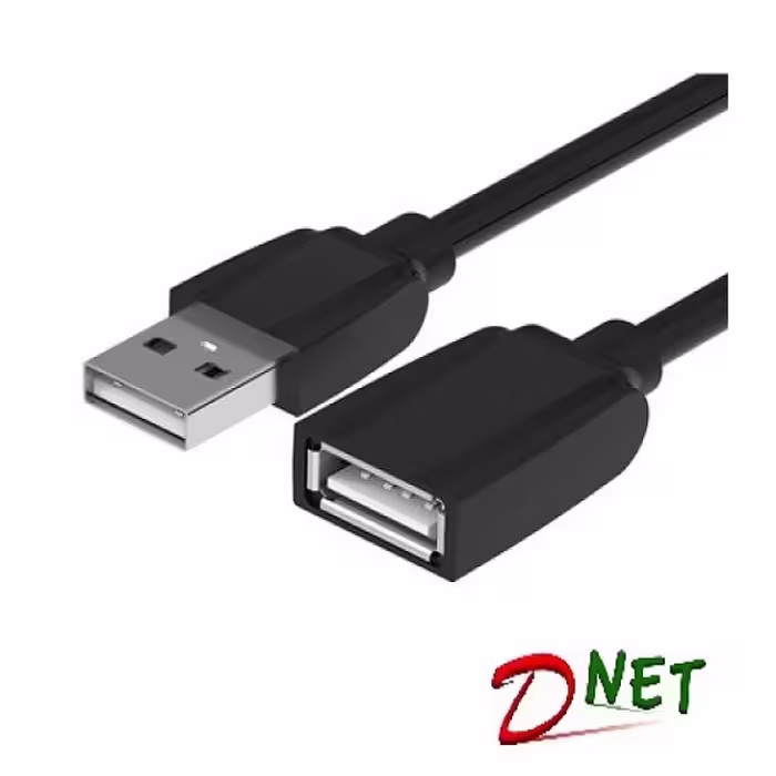 کابل افزایش طول USB دی نت 1.5 متری