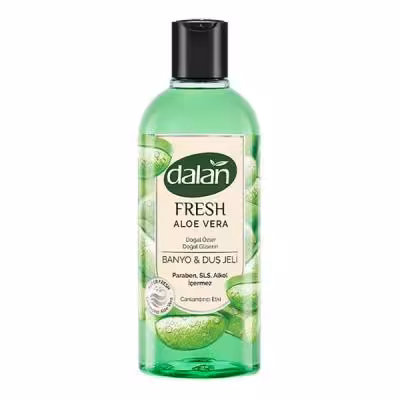 شامپو بدن دالان dalan رایحه مواد آلوئه ورا Aloe Vera حجم 500 میلی لیتر