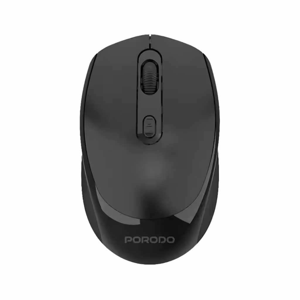 موس بی سیم دو حالته شارژی پرودو Porodo Wireless Mouse Dual Mode PD-ETK04