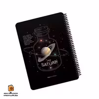 دفتر خط دار 100 برگ سری منظومه شمسی پیل (PILL)