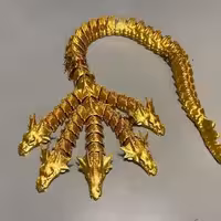 مدل سه بعدی اژدهای سه سر متحرک (slt)