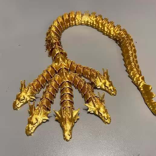 مدل سه بعدی اژدهای سه سر متحرک (slt)