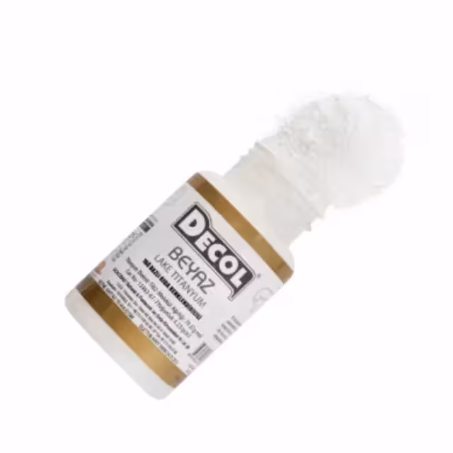 رنگ پودری سفید دکول