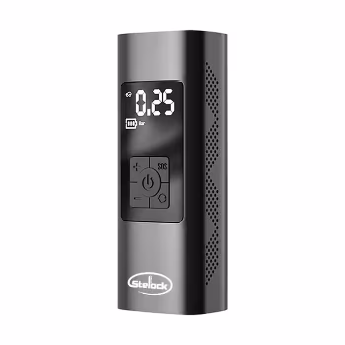 پمپ باد شارژی و پاوربانک استیلاک مدل SP2 | کالا مکس