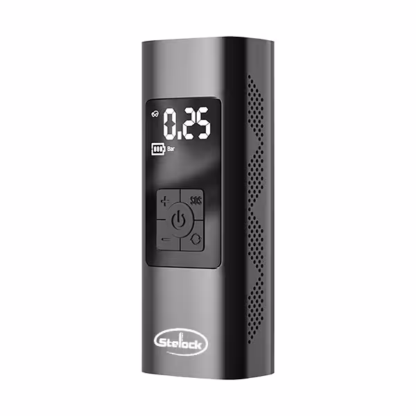 پمپ باد شارژی و پاوربانک استیلاک مدل SP2 | کالا مکس