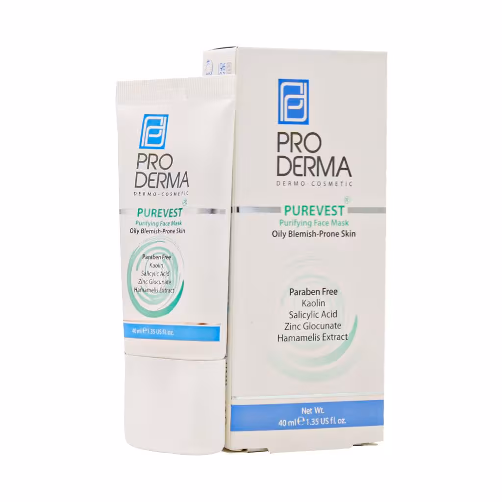 ماسک پاکسازی کننده پوست صورت پرودرما (40 میلی لیتر)