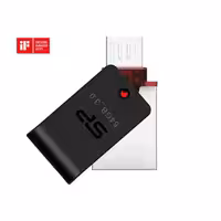 فلش مموری او تی جی میکرو سیلیکون پاور Mobile X31 USB3.0  MicroUSB ظرفیت 32 گیگابایت