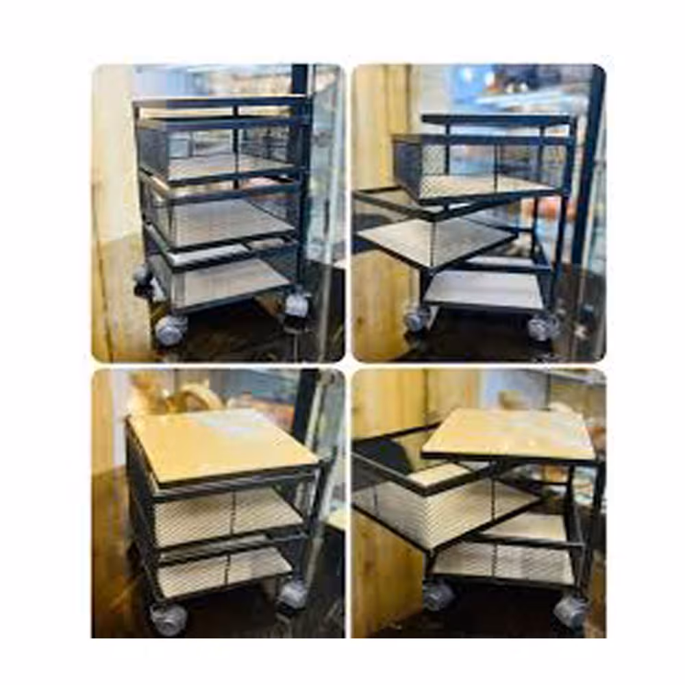 جا سیب زمینی پیاز 3 طبقه مربع متحرک