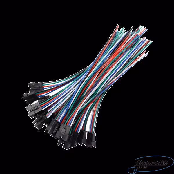 کانکتور بین راهی SM نری سیم دار 5 پین