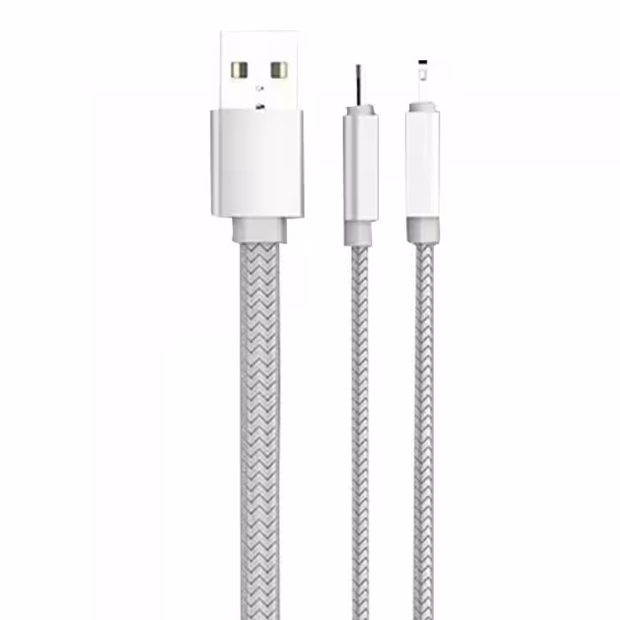 کابل دوکاره اندروید و لایتنینگ الدینیو مدل Ldnio LC86