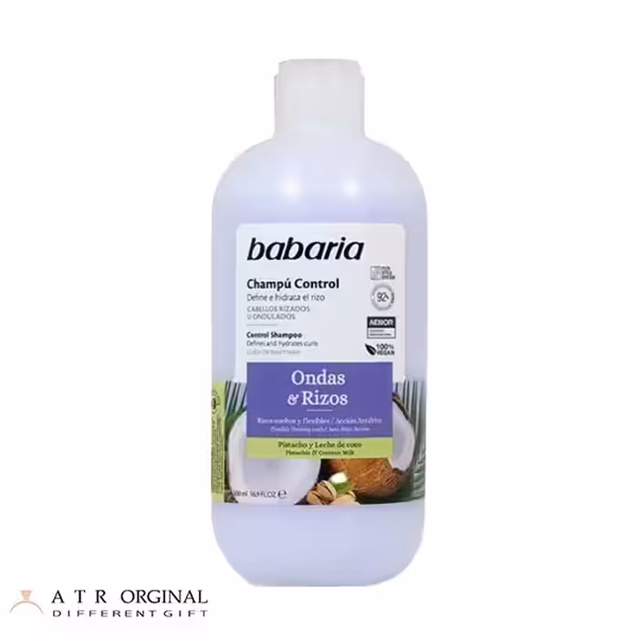 شامپو آبرسان باباریا مدل Only Curls مناسب موهای فر و مجعد