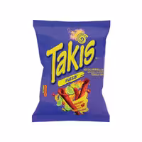 کراکر بسیار تند فلفل و لیمو ترش تاکیس 90 گرم