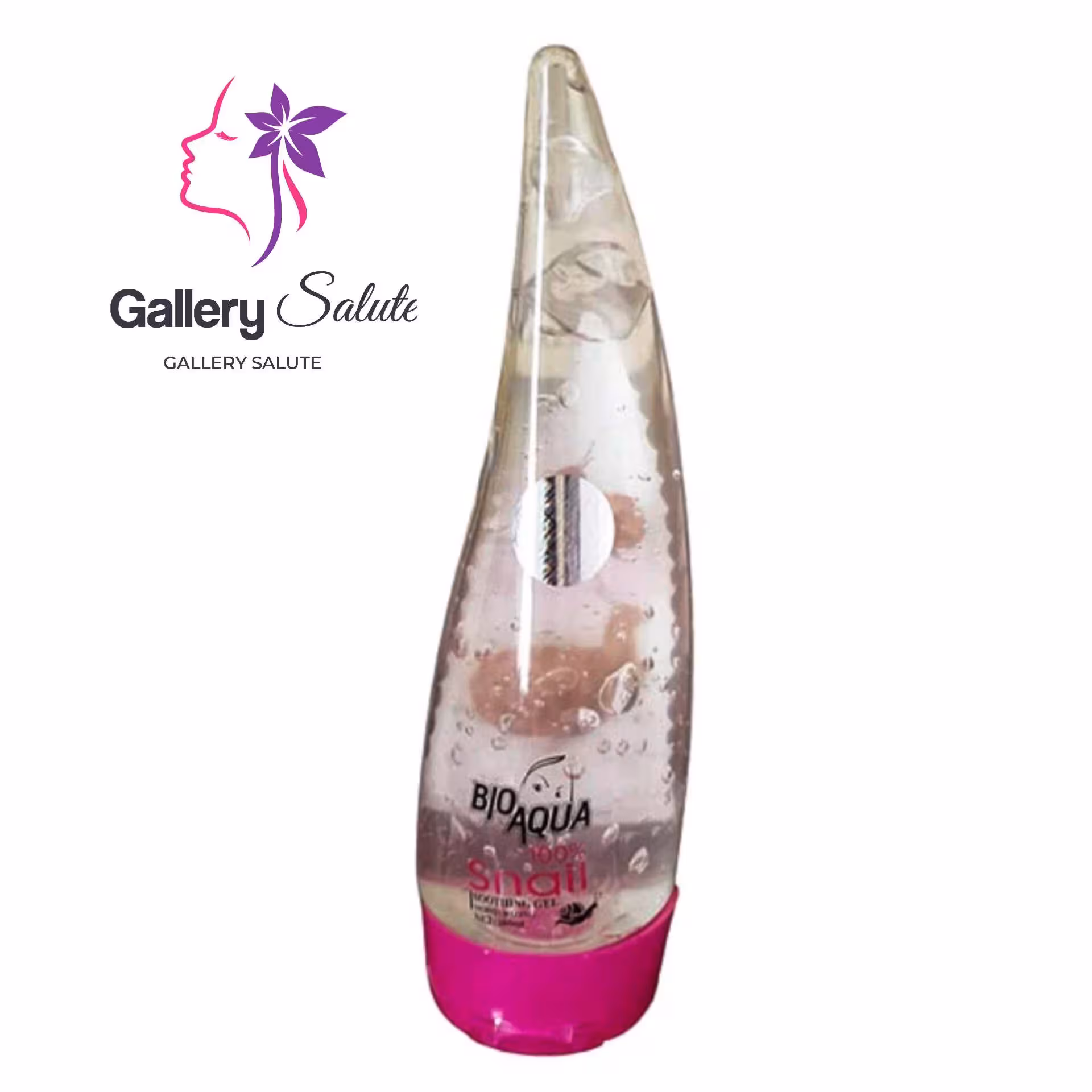 ژل آبرسان بدن بایو آکوا مدل شاخکی حلزون حجم 260 میلی لیتر