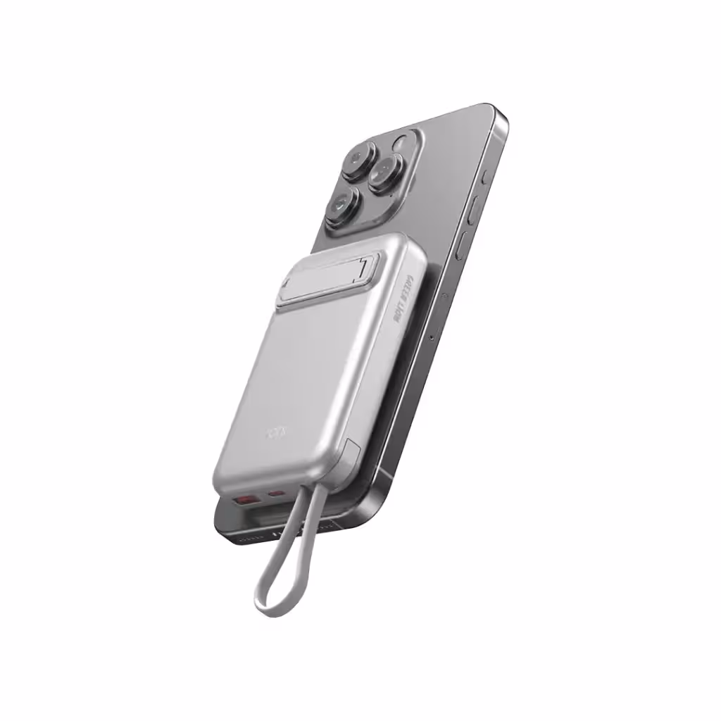 پاوربانک گرین لاین DXB با ظرفیت 10000 هزار ، شارژ سریع MagSafe، نمایشگر دیجیتال پاوا