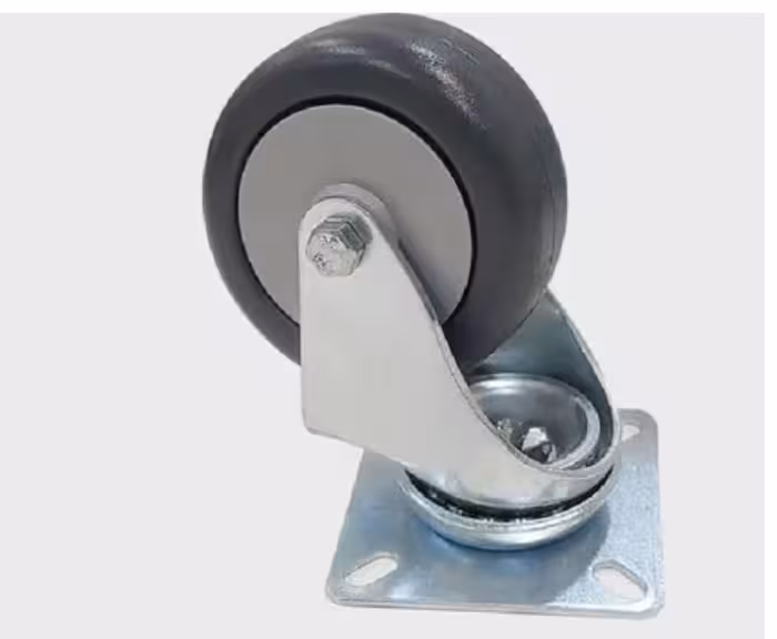 چرخ صنعتی گردان ساده نایس 7.5 سانت